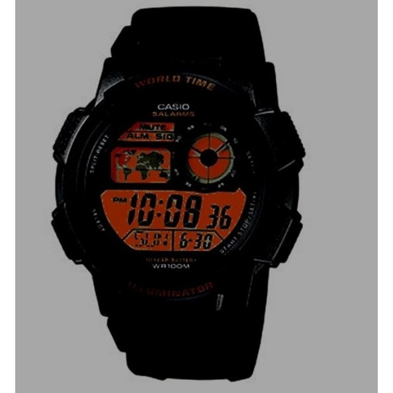 casio world time countdown timer