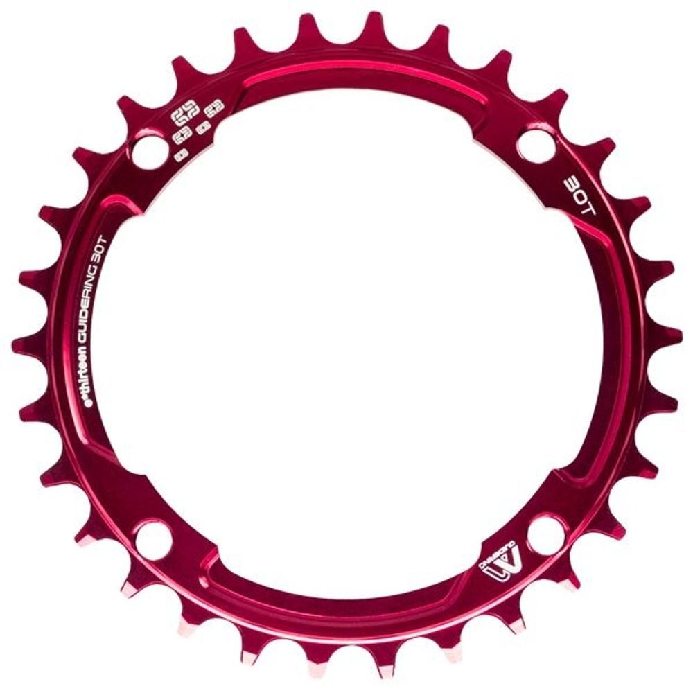 převodník s M profilem BCD 104mm, 30z. červený