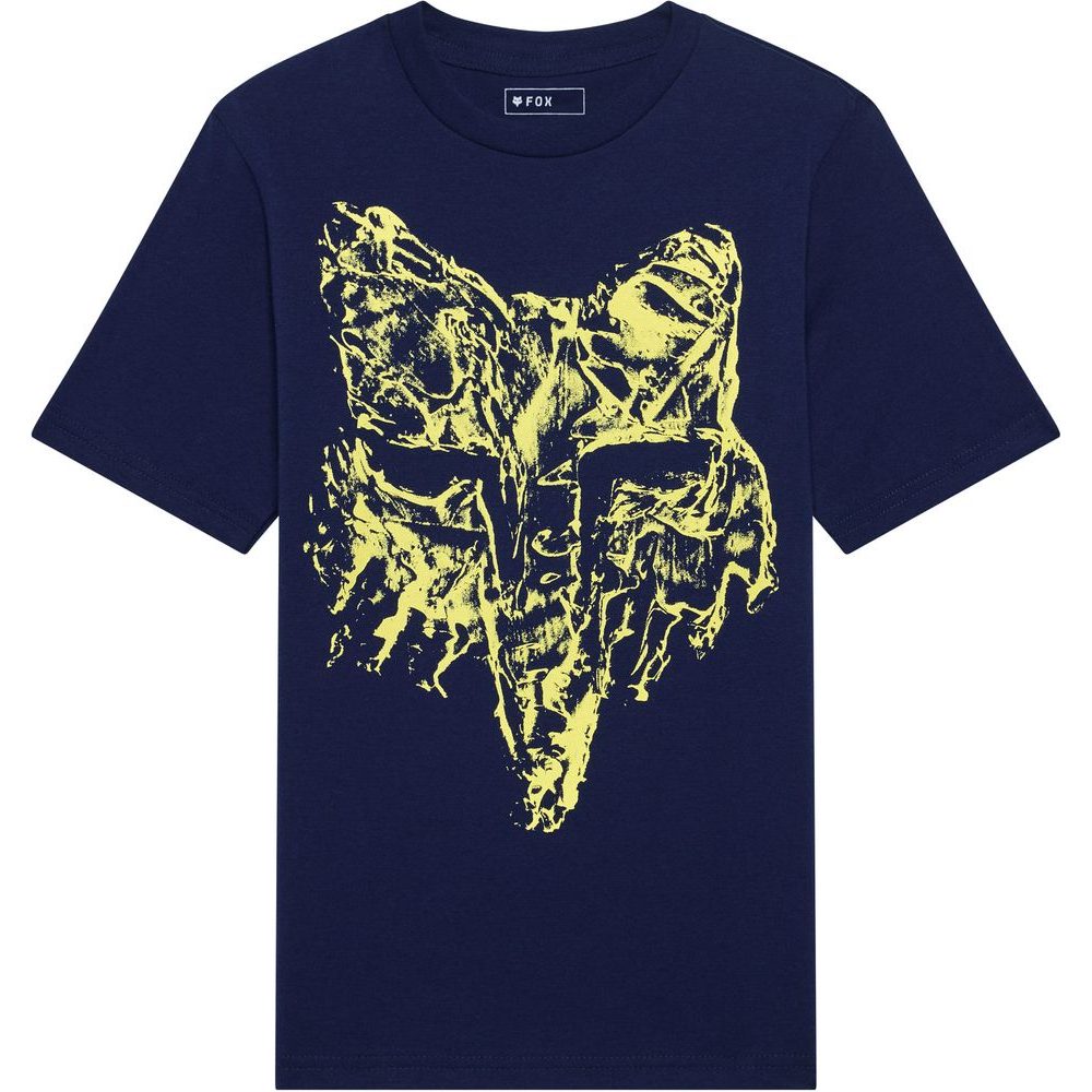 Yth Image Print Hd Ss Tee Navy
