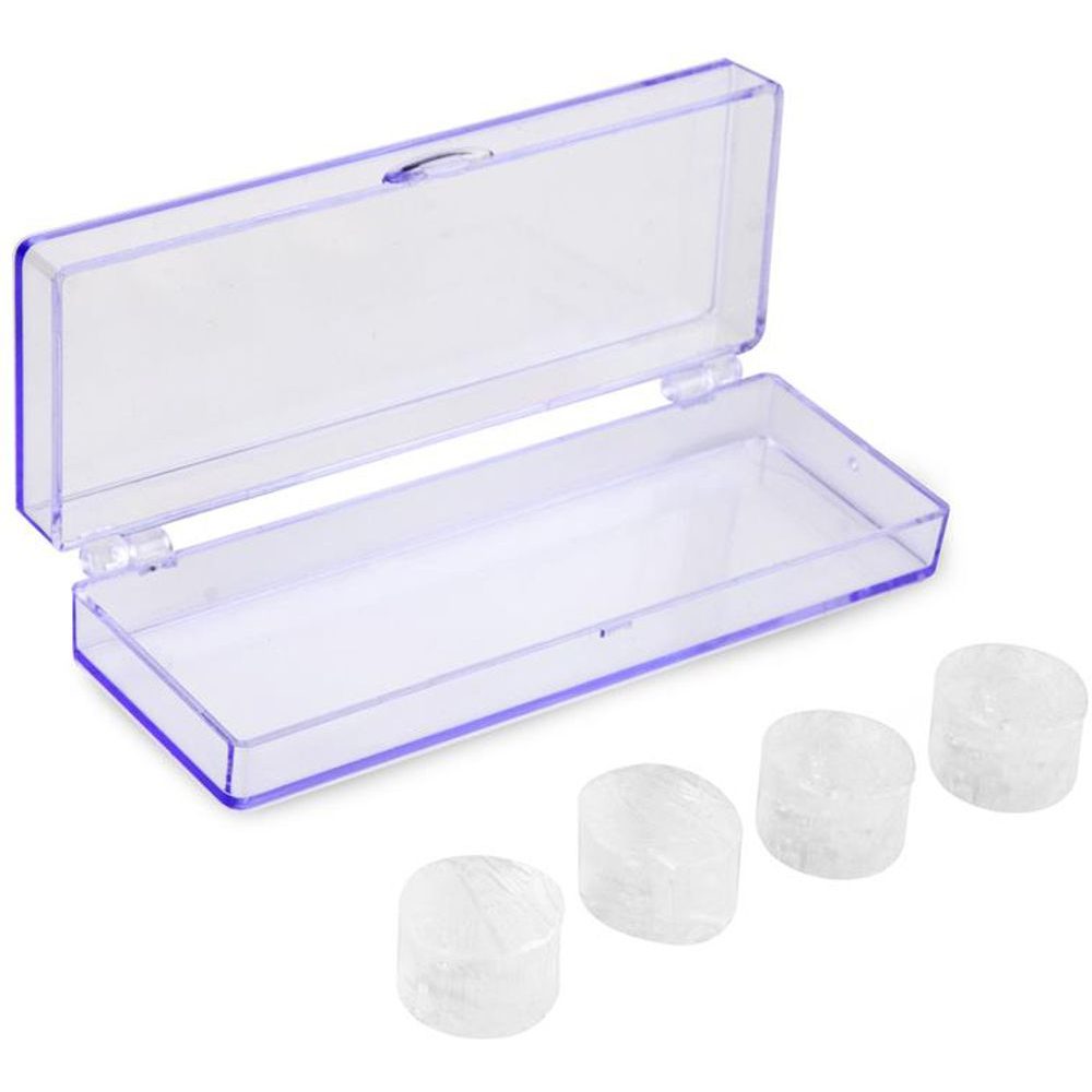 SHELL, transparentní, 4 ks