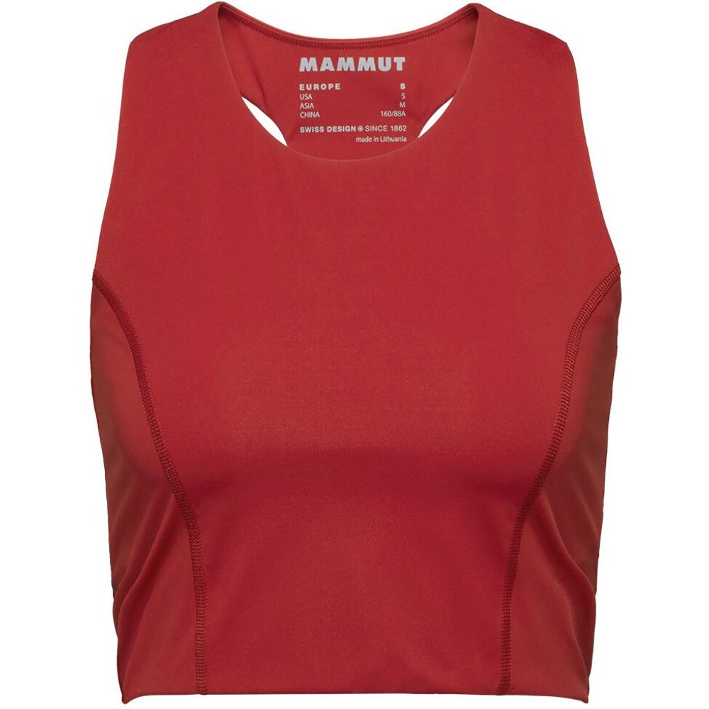Massone Bra Top Women dark mammut red
