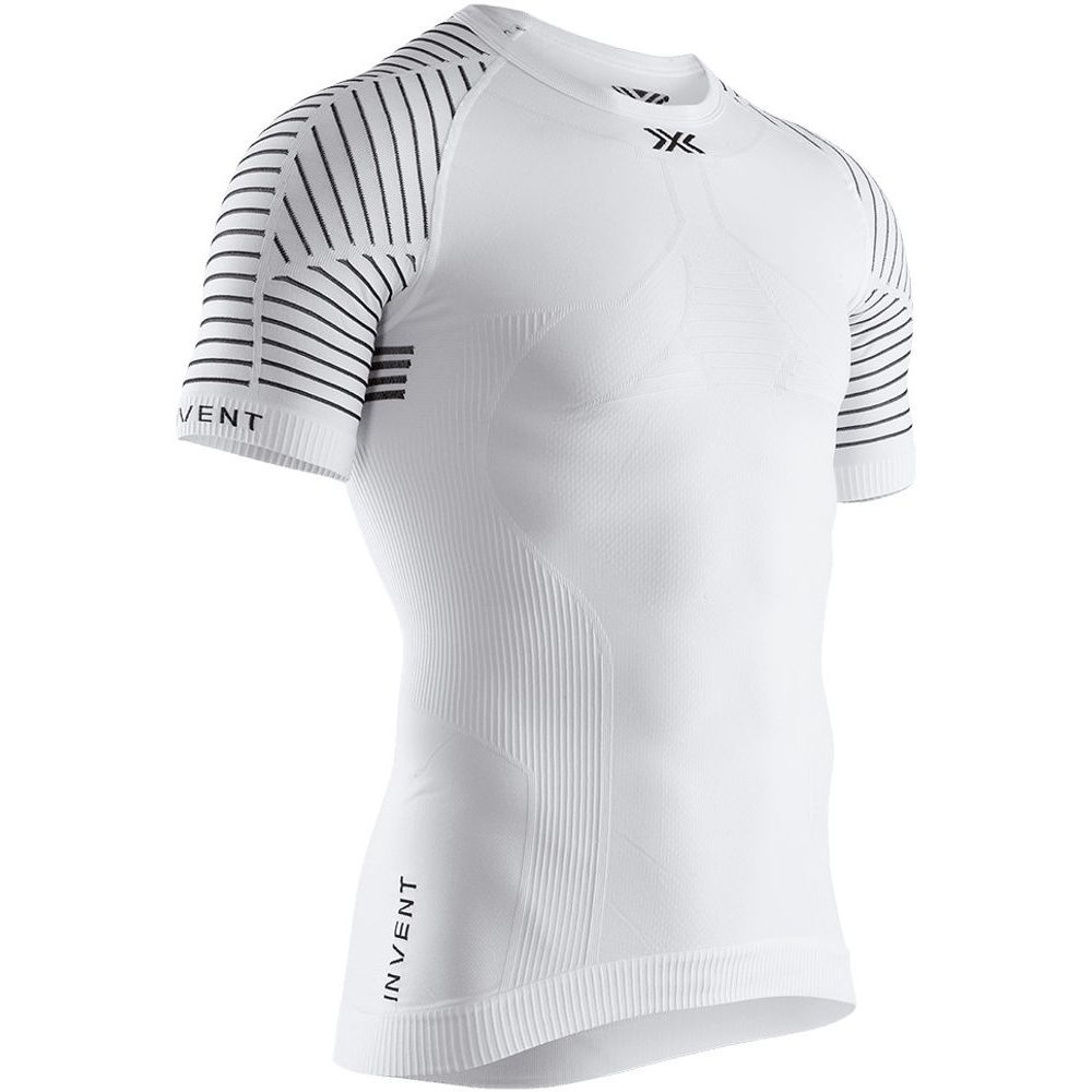 X-BIONIC® INVENT 4.0 LT SHIRT SH SL MEN Arctic White-Dolomite Grey