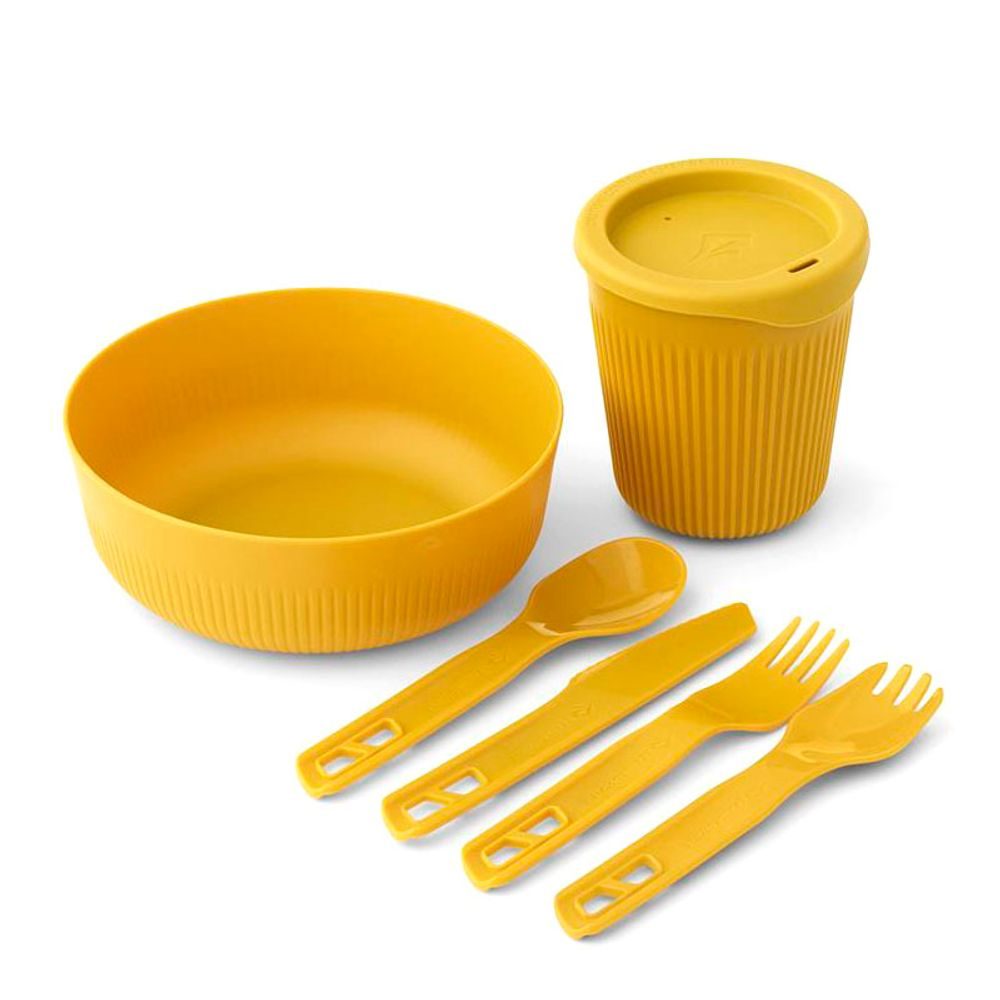 Passage Dinnerware Set - [1P] [6 Piece], Arrowwood Yellow