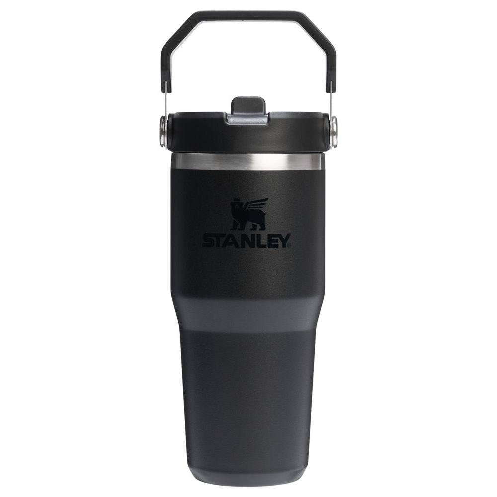 IceFlow™ Flip Straw 2.0 Tumbler 410 ml Black 2.0