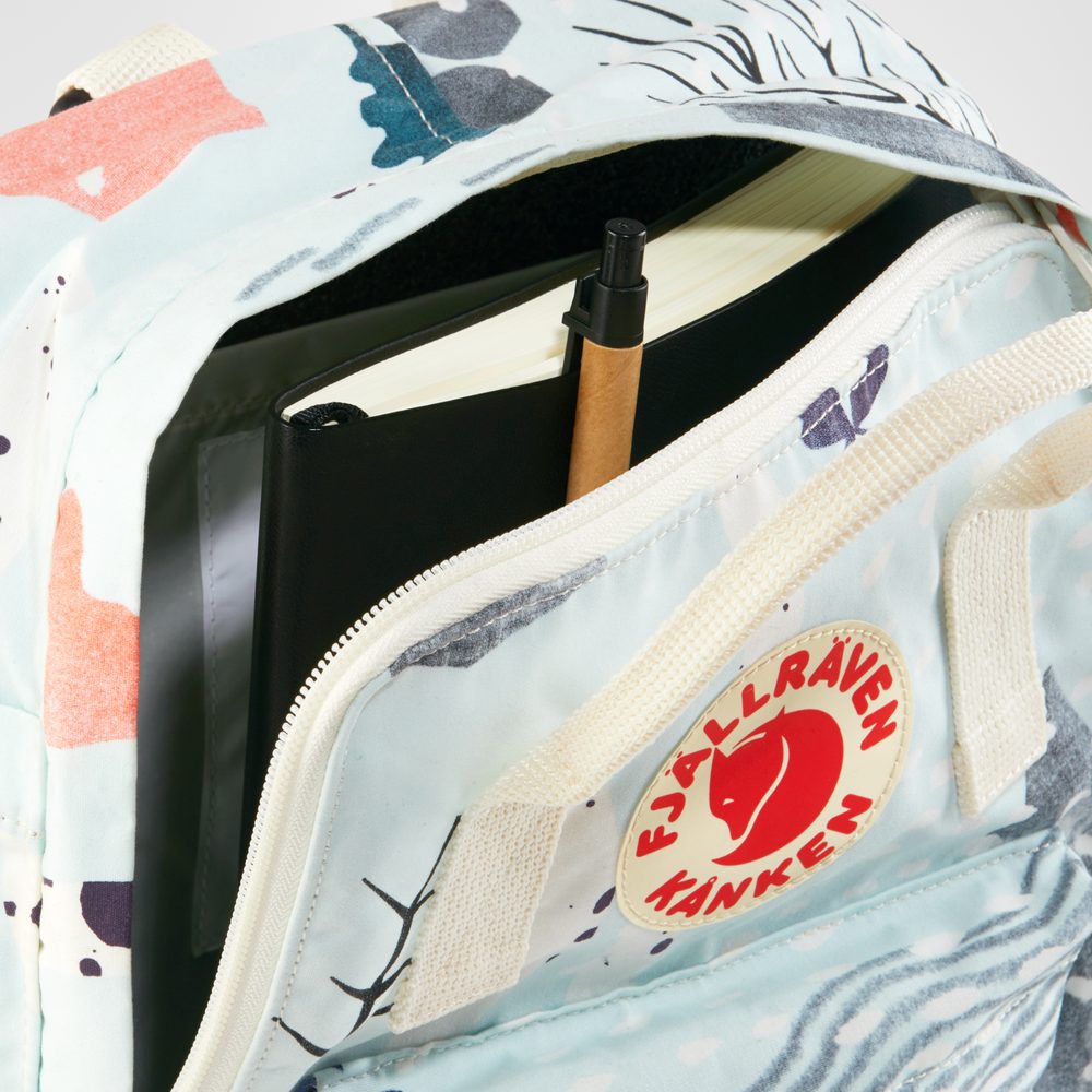 Outdoorweb.eu Kanken Art Mini 7 Birch Forest backpack FJALLRAVEN 92.71