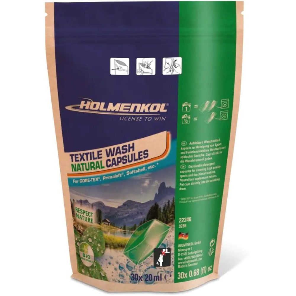 Textile Wash Natural Capsules, 30 pcs