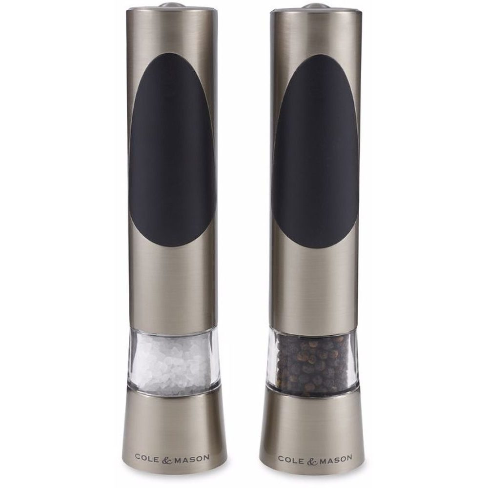 Set of electronic grinders has salt and pepper Richmond