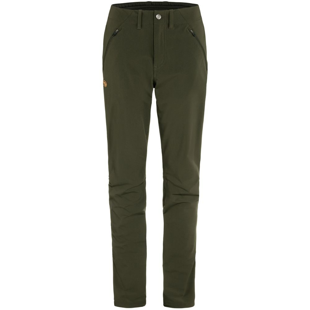 Abisko Trail Stretch Trousers W Deep Forest