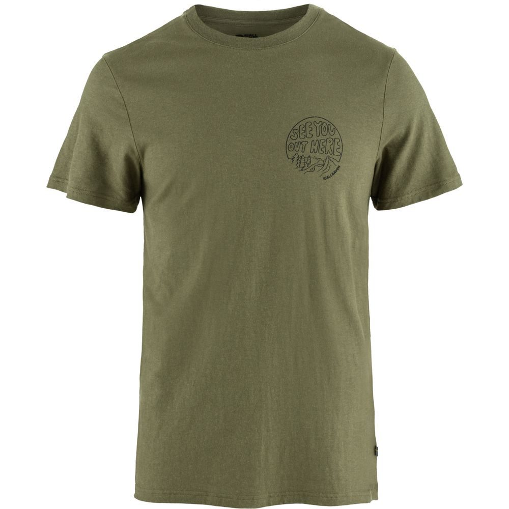 Hemp Blend Out Here T-shirt M Green