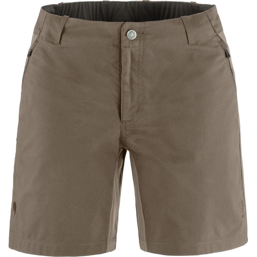 Hoja Hybrid Shorts W Suede Brown