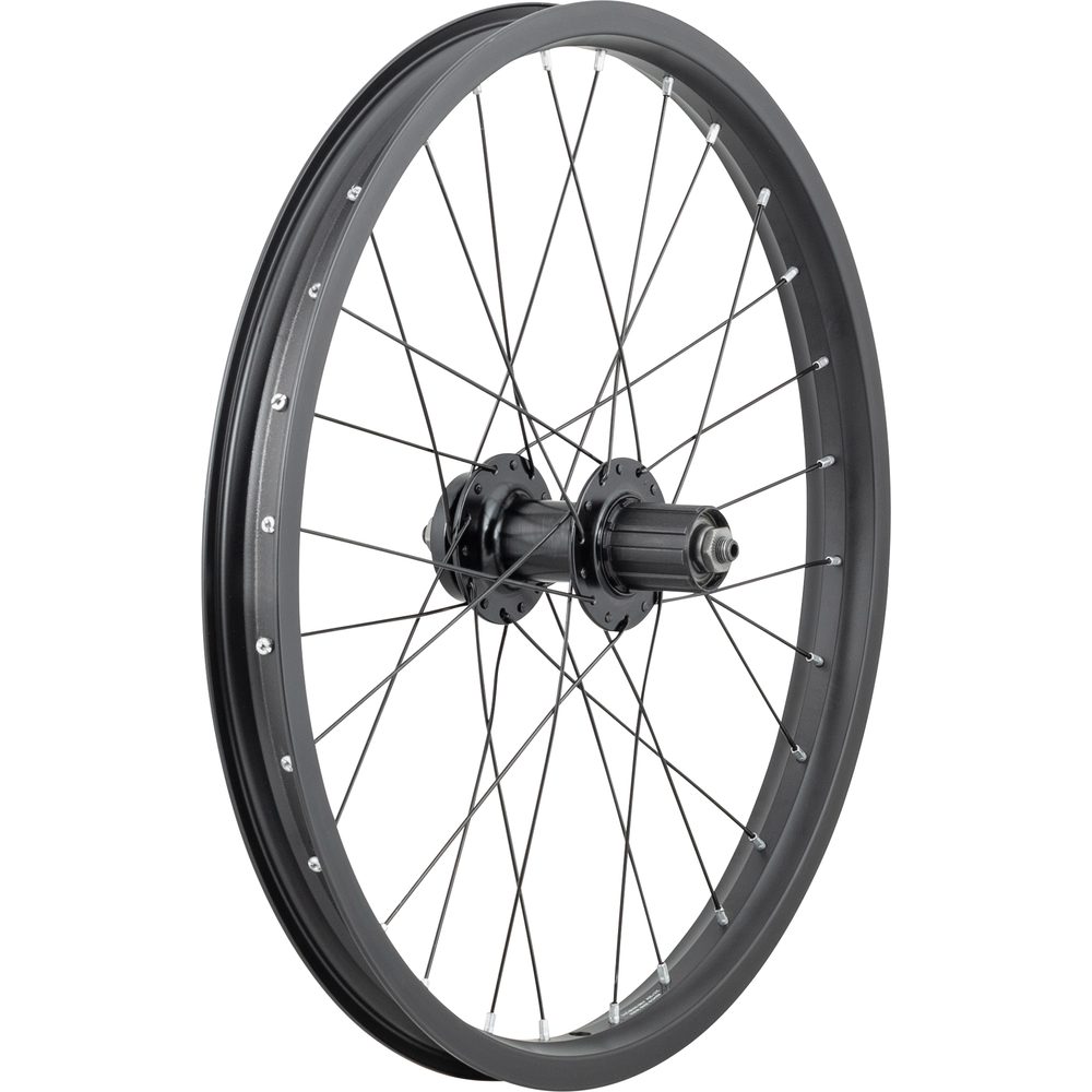 JK30/DC22 6-bolt 20" 28H QR 8-Speed Black