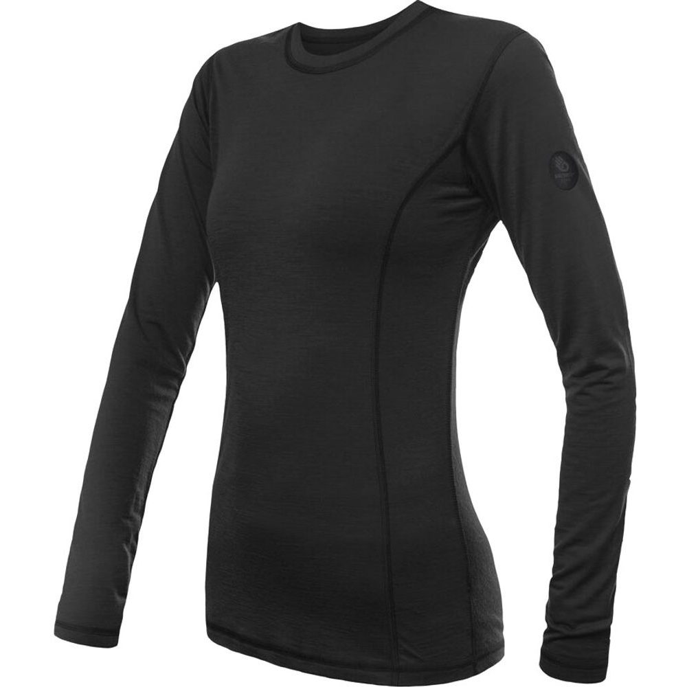 MERINO AIR dámské triko dl.rukáv černá