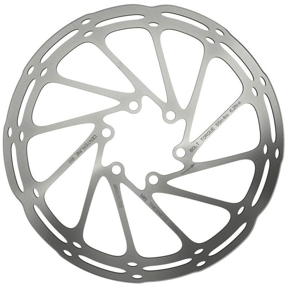 00.5018.037.033 - SRAM ROTOR CNTRLN 200MM BLACK ROUNDED 2.0