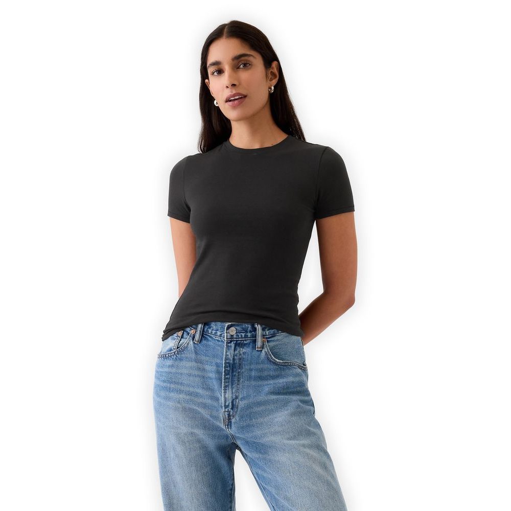 544347-02 Tričko s krátkým rukávem Černá