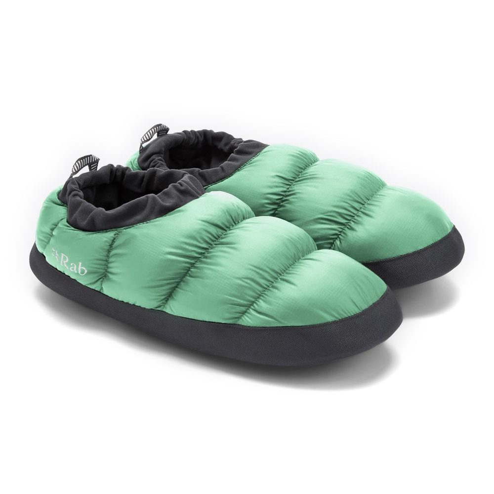 Down Hut Slipper dark fig green