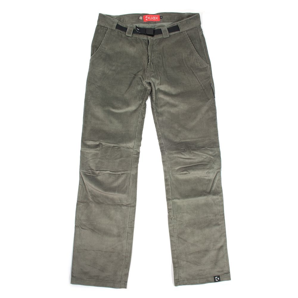 MANCHEPAN+ STONE GRAY - Pánské manchestrové kalhoty