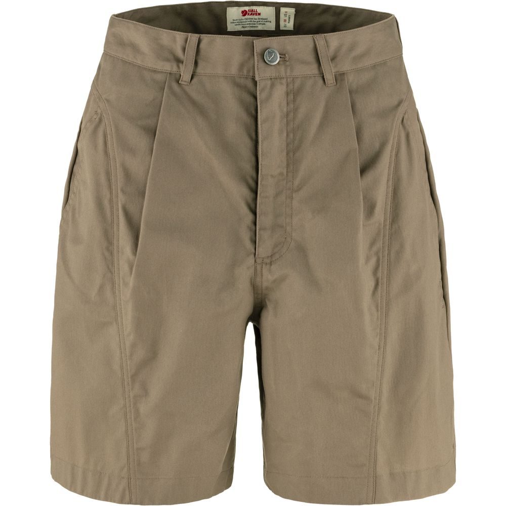 Vardag Shorts W, Suede Brown