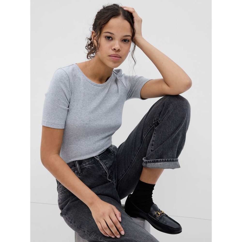 540635-05 Tričko s krátkým rukávem, Šedá