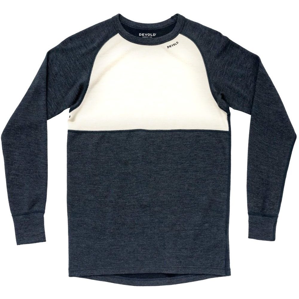 Expedition Merino Silk Shirt Man, Ink/Offwhite