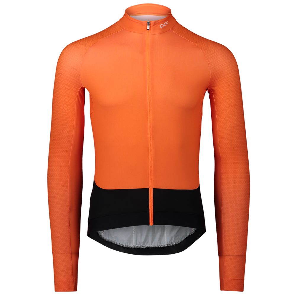 M's Essential Road LS Jersey O Zink Orange