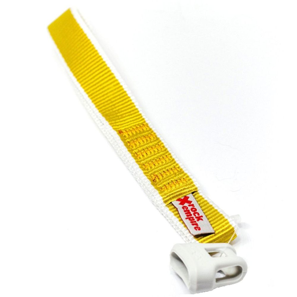 Expresní smyčka PA 20mm/18cm, citrónová (023)