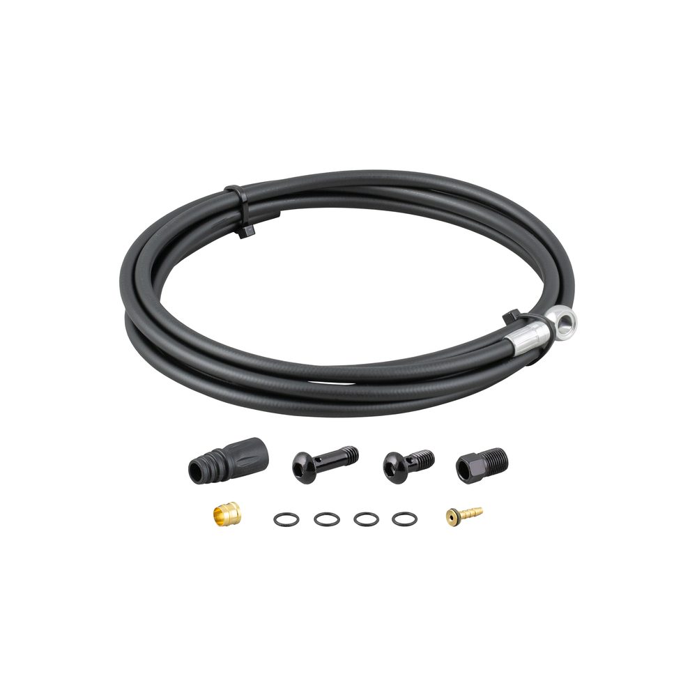 Tektro Banjo Hose Kit Black