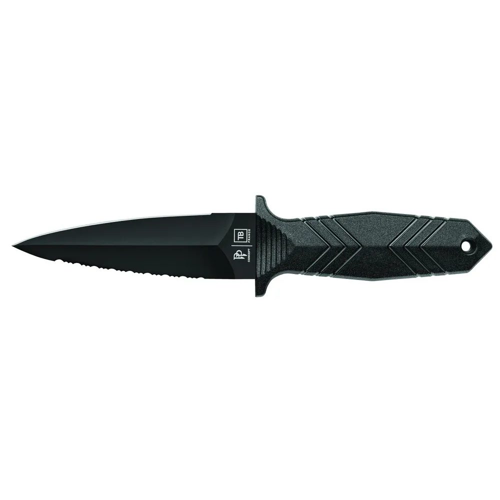 PROTECTEUR BLACK BOOT KNIFE + KYDEX SHEATH