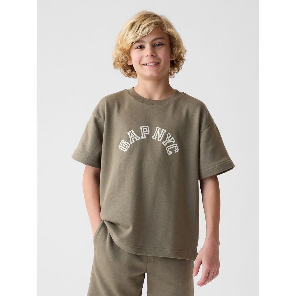 876892-01 Dětské tričko GAP NYC Zelená