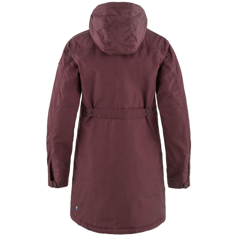 Outdoorweb.eu Kiruna Padded Parka W Port women s insulated jacket FJALLRAVEN 341.70