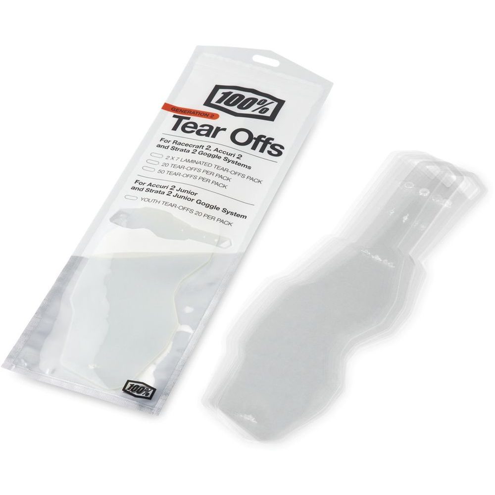 RC2/AC2/ST2 Standard Tear-Offs 20PK