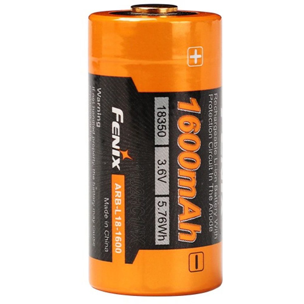 18350 1600 mAh (Li-Ion)