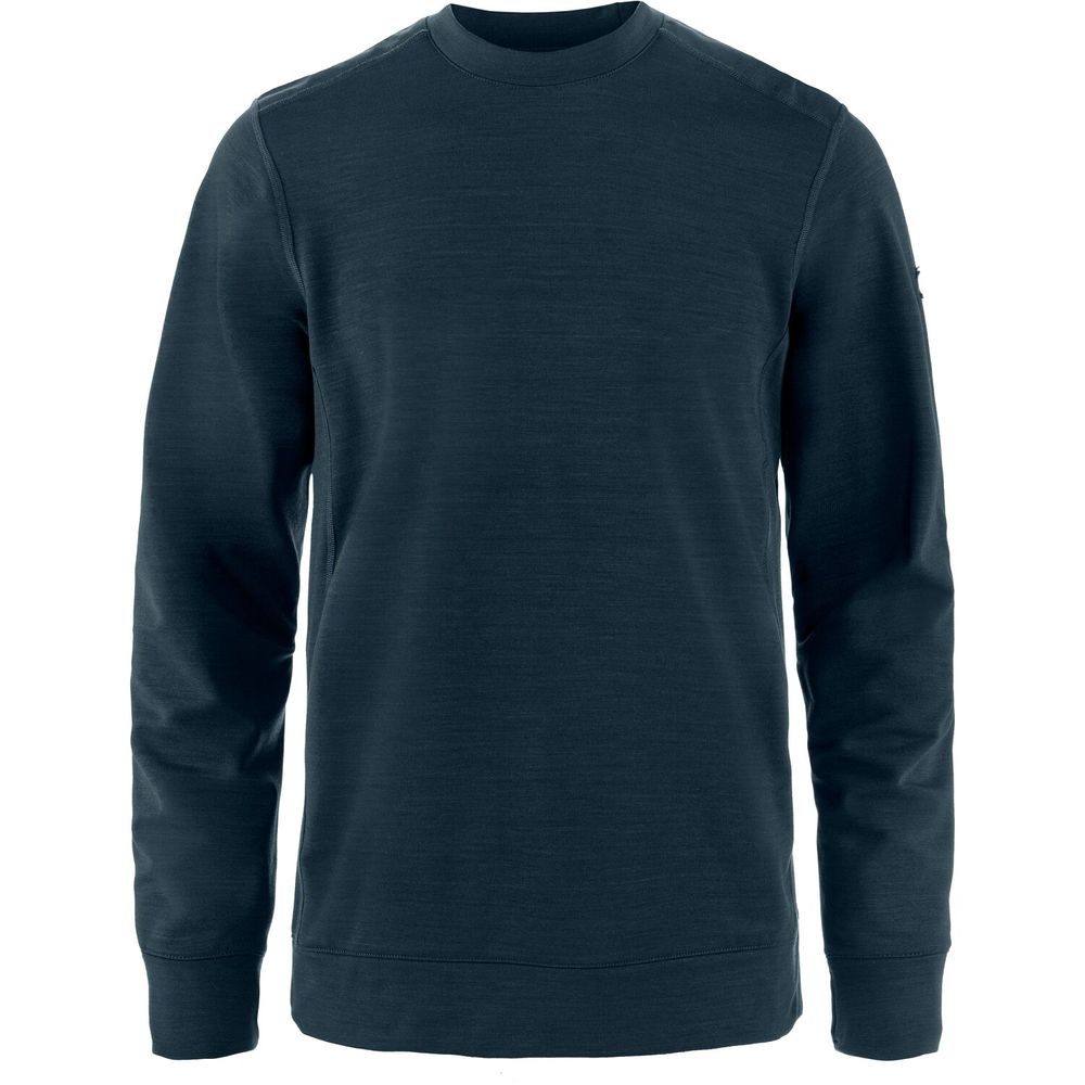 Keb Fleece Crew Neck M Dark Navy