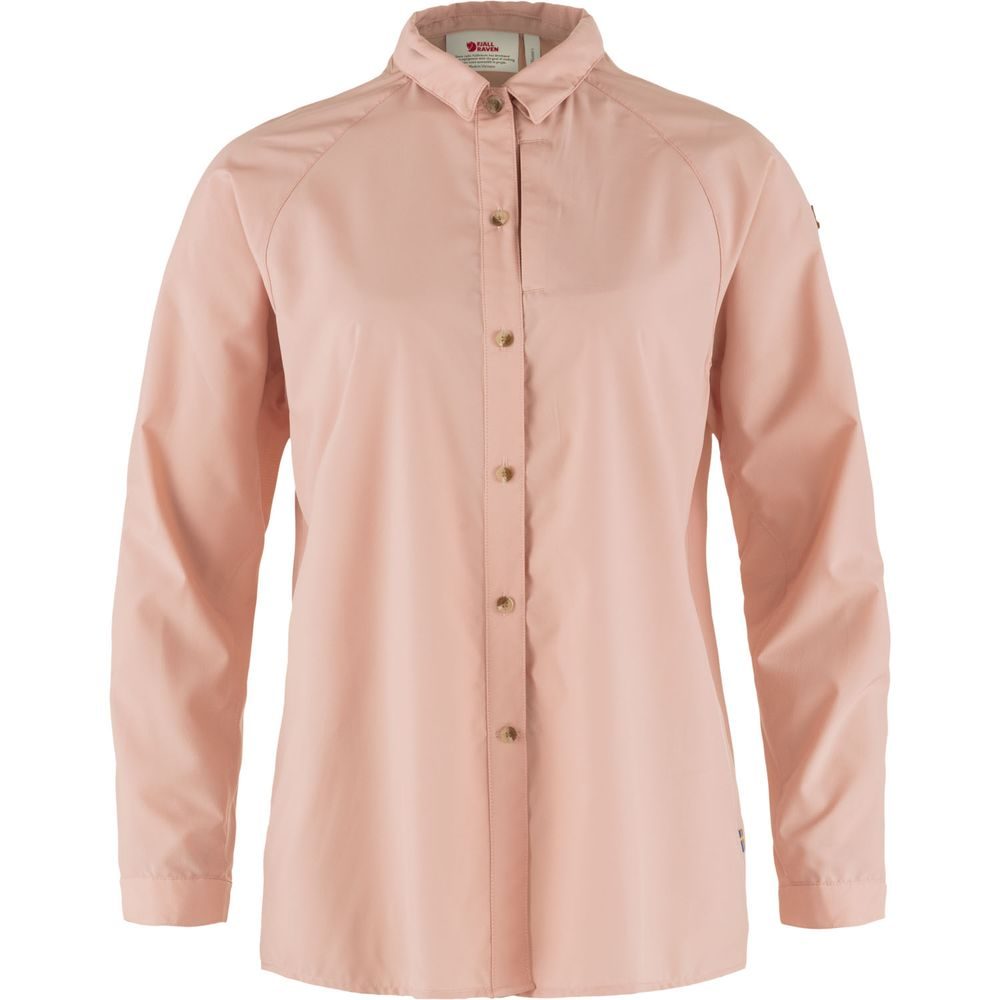 Abisko Hike Shirt W Chalk Rose