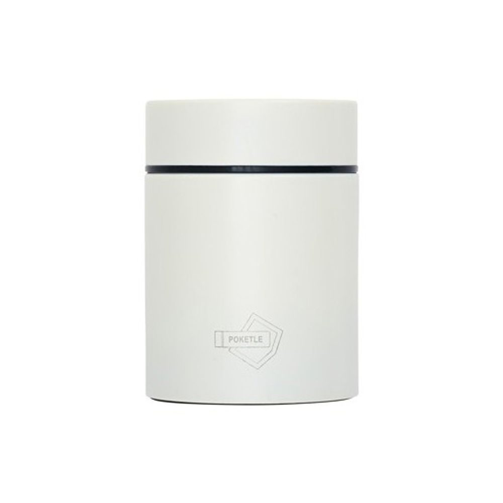 Pocket food thermos POKETLE 160 ml vanilla