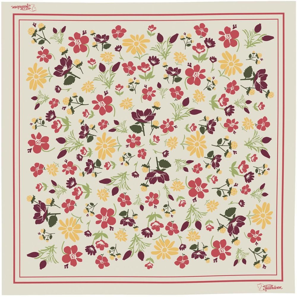 Fjällblomster Bandana Chalk White