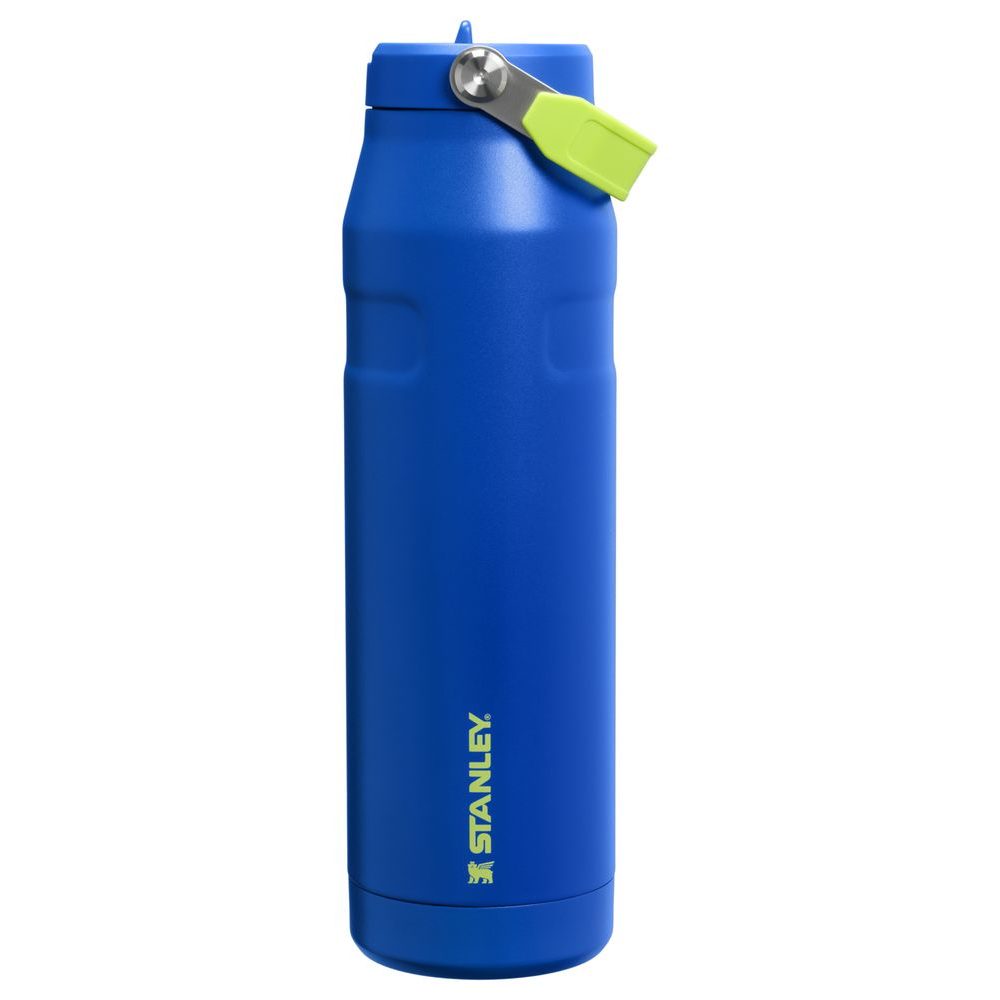 IceFlow™ Bottle Flip Straw 1100 ml Cobalt Chartreuse