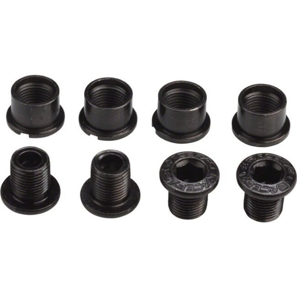 CHAINRING BOLT(4)/NUT(4) PACK STEEL