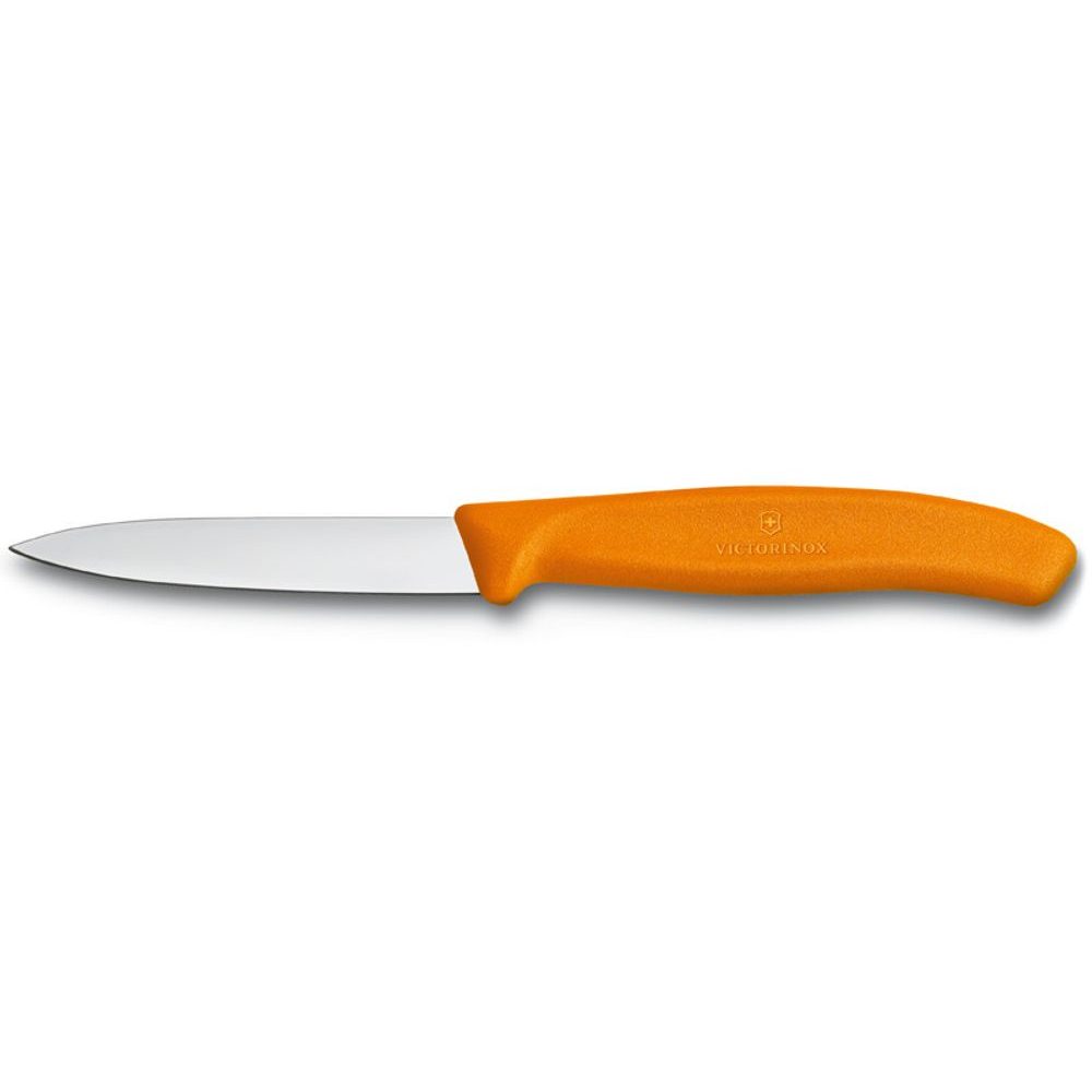 6.7631 Nůž na zeleninu 8cm plast červený