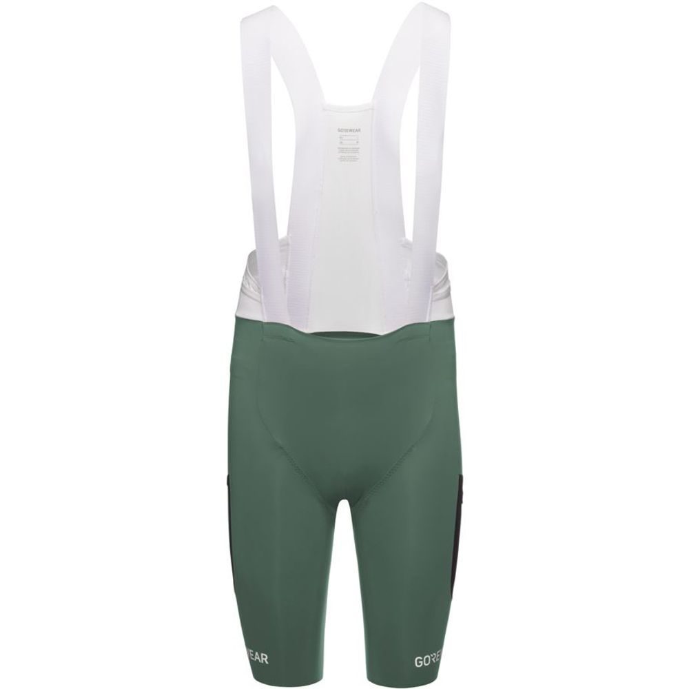 SPINSHIFT Cargo Bib Shorts+ Mens slate green