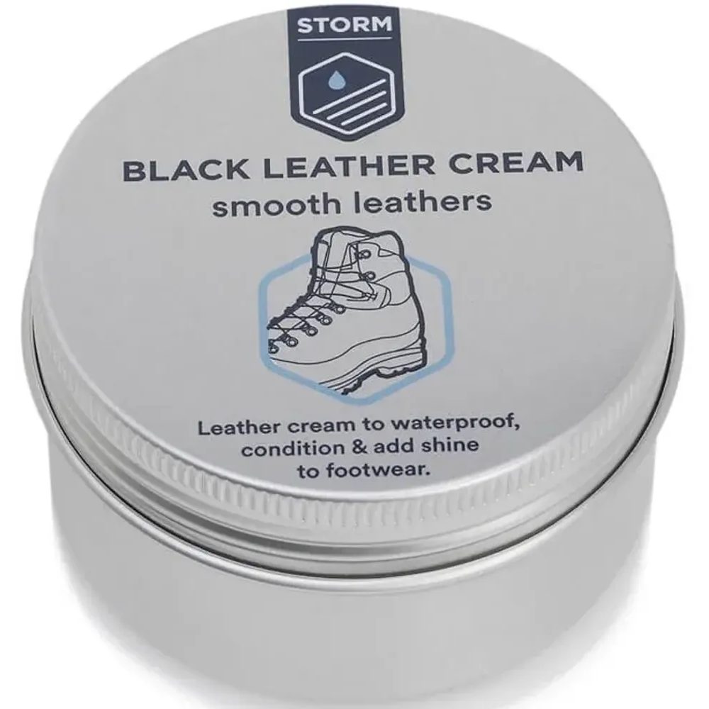 Leather Cream Black (Rub On) 100ml (PL, ENG, FR, DE, NL)