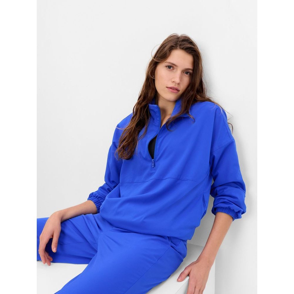 513480-02 Sportovní bunda GapFit s fleece Modrá