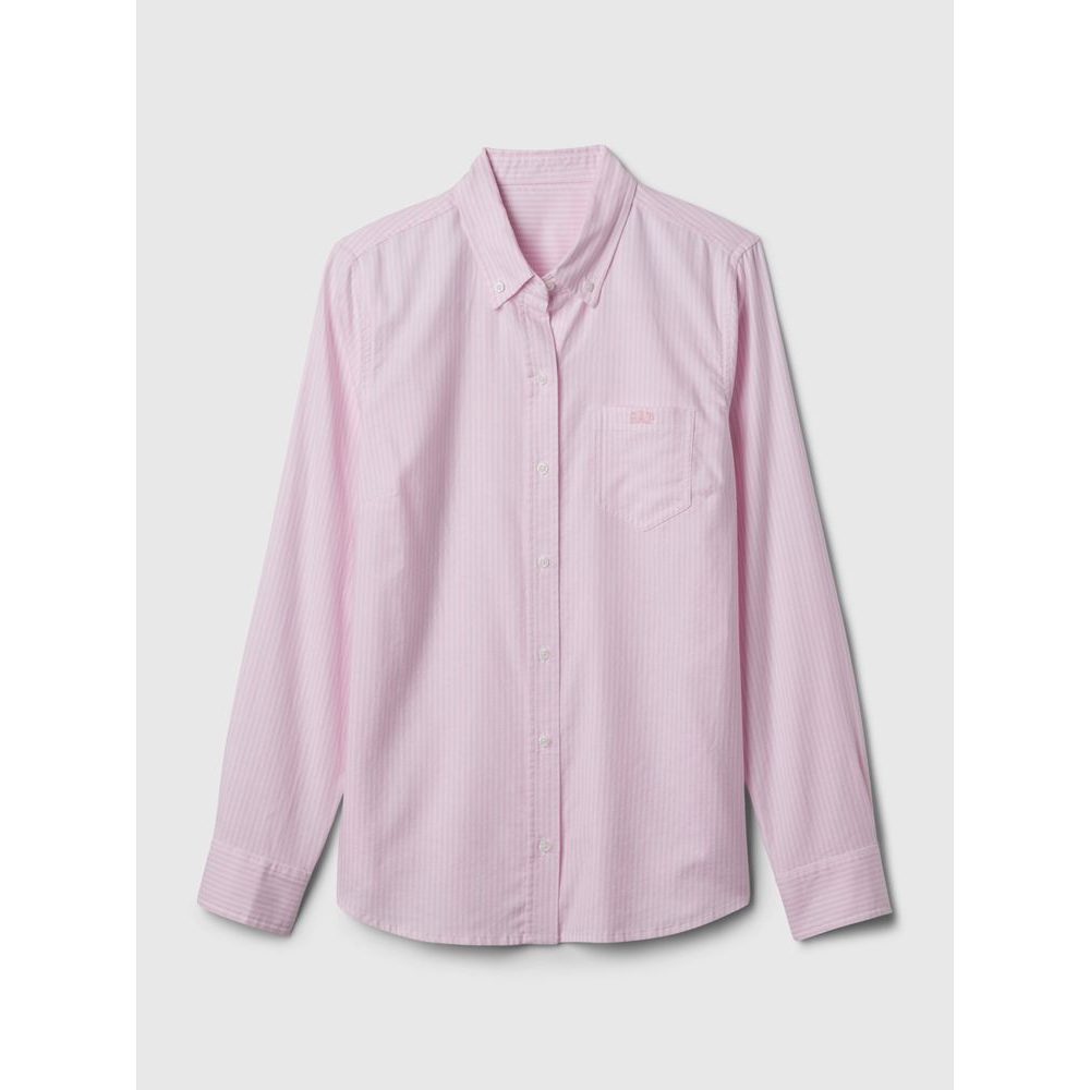 Bavlněná košile Oxford Růžová