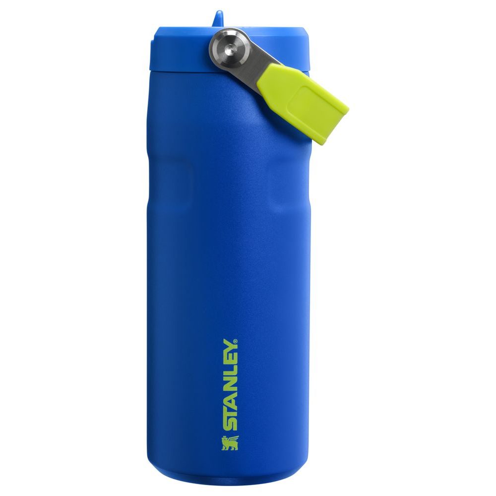 IceFlow™ Bottle Flip Straw 2.0 470 ml Cobalt Chartreuse