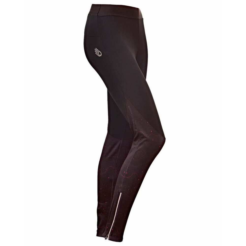 DOTS dámské kalhoty dlouhé černá/růžová