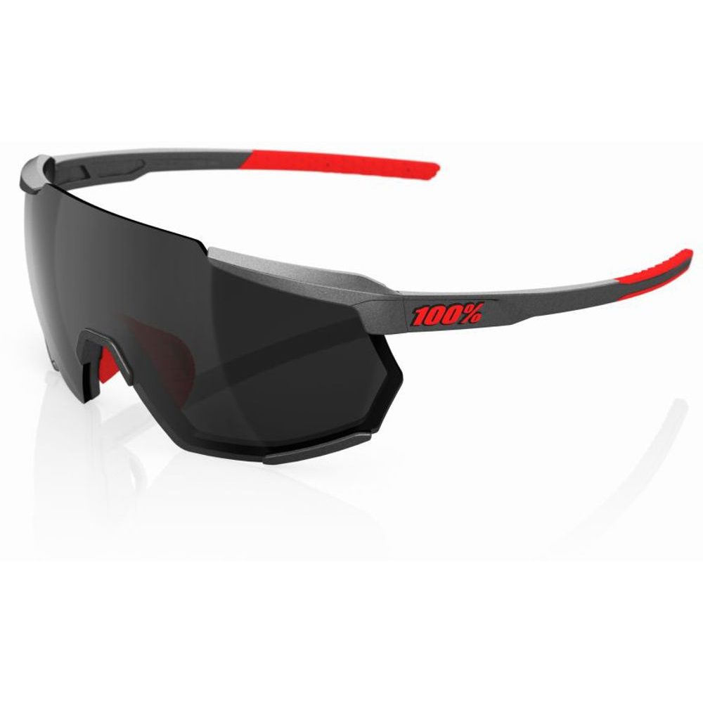 RACETRAP 3.0 - Matte Gunmetal - Black Mirror Lens
