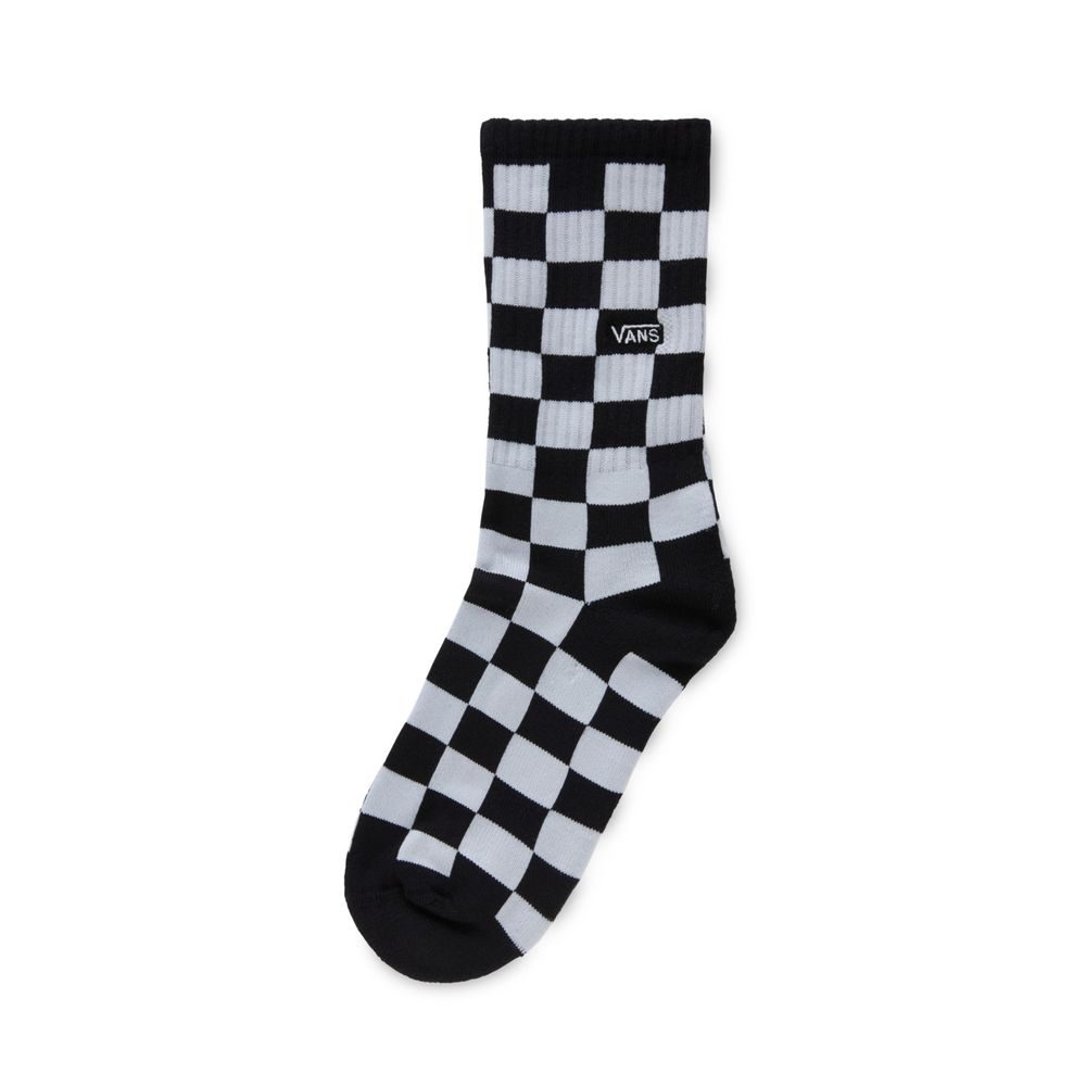 VANS CLASSIC CHECK CREW SOCK Black/White