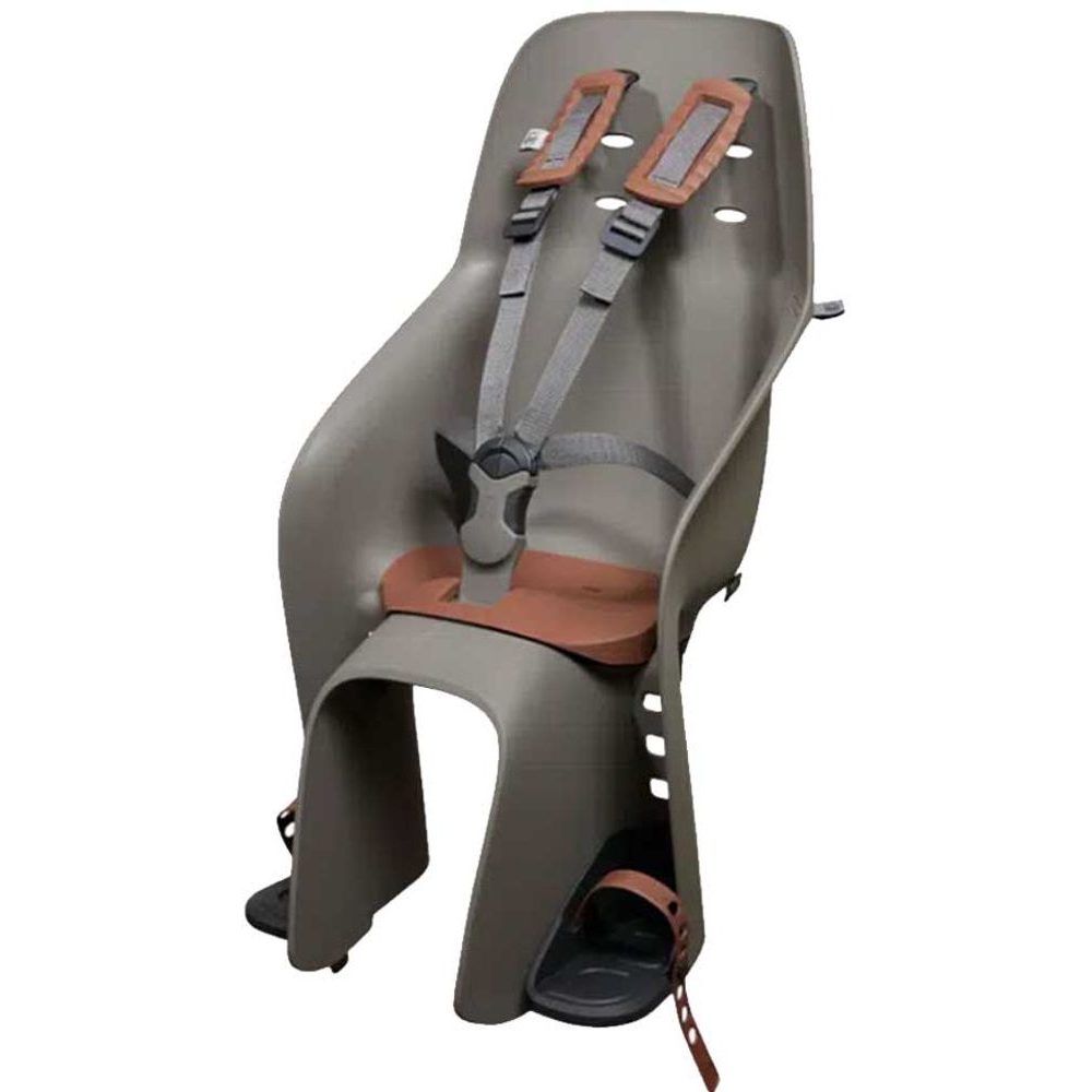 Zadní sedačka na kolo U-me Easyfix Suzume Grey/Kuriiro Brown