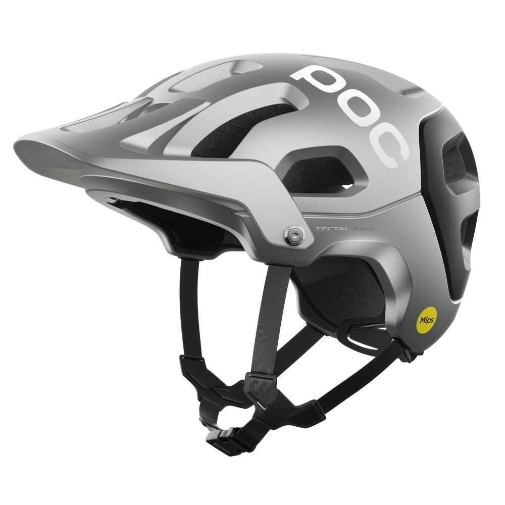 Tectal Race MIPS Argentite Silver/Uranium Black Matt