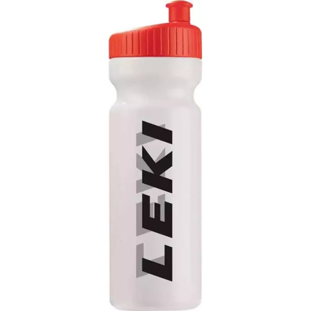 Drinking Bottle LEKI, transparent-bright red