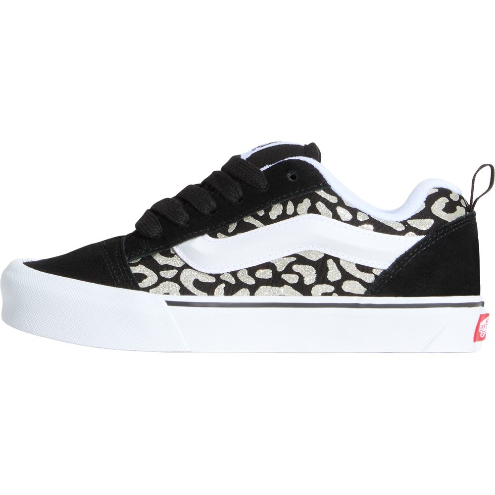 Knu Skool GLITTER LEOPARD Black